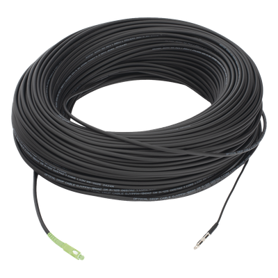 Cable de Fibra Óptica Drop / G.657A2 Monomodo / SC/APC a SC/APC / 200 m (656.2 ft) / LS0H / Unifibra / Interior/Exterior