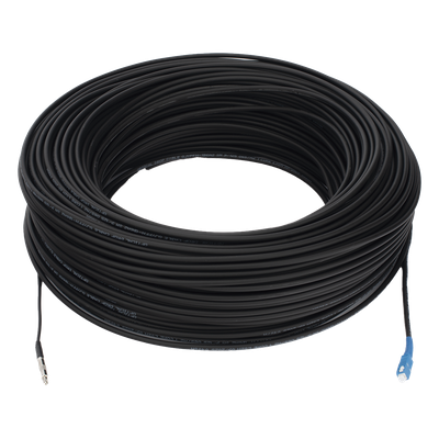 Cable Drop de Fibra Óptica / G.657A2 Monomodo / Simplex SC/UPC-SC/UPC / 200 m (656.17 pies) / LS0H / Auto-soportado