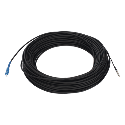 Fibra Óptica Drop / G.657A2 / Monomodo Simplex / 50 m (164 pies) / SC/UPC-SC/UPC / LS0H / Auto-soportado