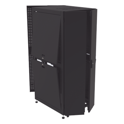 Gabinete Rack 19″ / 42UR / 800 x 1000 mm / Acero / Carga 1268 kg / Puerta con Cristal Templado