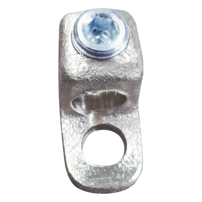 Conector Bornes a Cable / Bronce 100% / Borne 3/8 in / Cable 4-2/0 AWG / Sin Soldadura Exotérmica / 0.66×1.31×0.66 ft