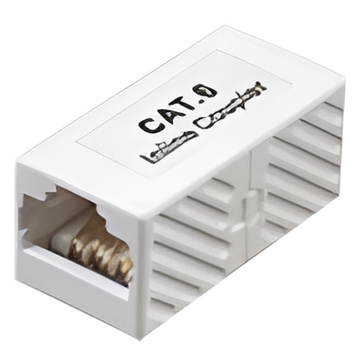 Acoplador UTP / Cat6 / RJ45 Hembra a Hembra / 750 VCA / ABS Retardante de Llama