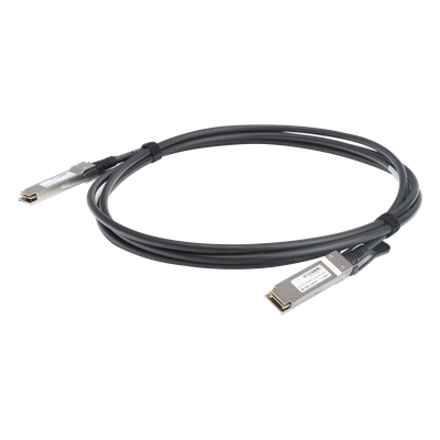 Cable DAC QSFP28 / 100 Gbps / Pasivo / Cobre Twinax / 3 m (9.84 ft)