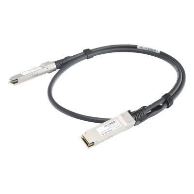 Cable DAC QSFP+ / 40 Gbps / Passive Direct Attach Copper / 1 m (3.28 ft) / Twinax