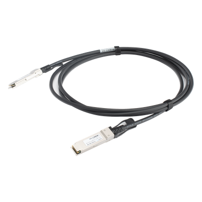 Cable DAC QSFP+ / 40 Gbps Full Duplex / Pasivo Twinax / 3 m (9.84 ft) / Compatible Multimarca