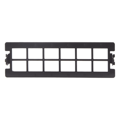 Placa Acopladora Vacía / 12 Puertos SC Simplex o LC Duplex / 19 Pulgadas / Compatible APC-UPC