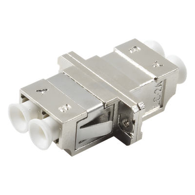Acoplador de Fibra Óptica / Duplex LC/PC a LC/PC / Multimodo / Carcasa Metálica / ANSI/TIA/EIA-568-C3