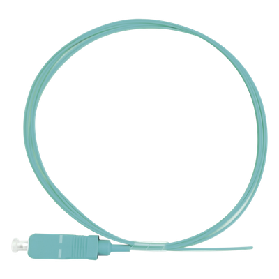 Pigtail de Fibra Óptica / SC/UPC Simplex / OM3 50/125 / Tight Buffer 900µm / PVC / 1 Metro (3.28 Pies)