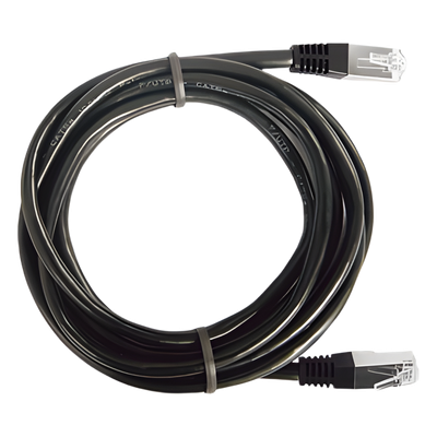 Cable de Parcheo FTP / Cat5e / 2.0 m (6.56 ft) / Blindado / RJ45 / Negro