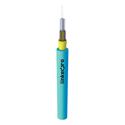 Cable de Fibra Óptica Multimodo OM3 50/125 / 12 Hilos / Tight Buffer 900µm / OFNR Riser / Dieléctrico / Hasta 2000 m (6562 pies)