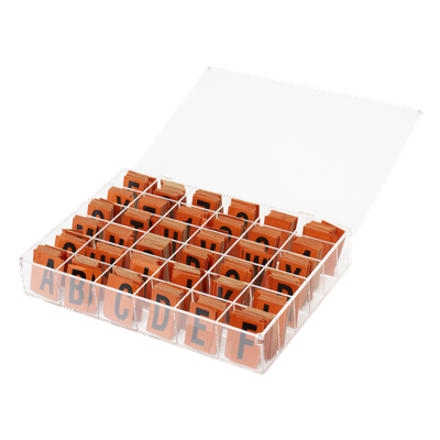 Kit Etiquetas Reflectivas / 900 Piezas / Acrílico Grado Exterior / 1.0′ x 1.5′ / -40°C a 71°C