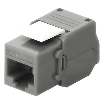 Módulo Jack Keystone / Cat5e UTP / Terminación 180° / RJ45 / 100 MHz / 328 pies