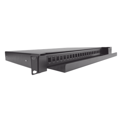 Distribuidor de Fibra Óptica Deslizable / Vacío / 19 Pulgadas (48.26 cm / 1.58 pies) / 1U / 24 Puertos / Profundidad 357 mm