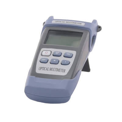 Medidor de Potencia para Fibra Óptica / Rango -50 a 26 dBm / Longitud de Onda 800-1700 nm / VFL 650 nm 2 mW / Conectores SC, FC, ST
