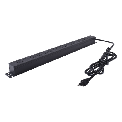 PDU Vertical / 14 Tomas NEMA 5-15R / 125 V Monofásico / Montaje en Rack 650 mm (25.6 in) / Cable 1.90 m (6.2 ft)