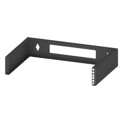 Rack Abierto de Pared / 19 Pulgadas / 2 Unidades de Rack / Profundidad 322 mm (1.06 ft) / Acero Calibre 18 / Peso 1.26 kg