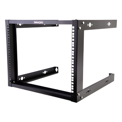 Rack Abierto de Pared / 19in / 8U / 418 x 350 x 500 mm / 1.37 x 1.15 x 1.64 ft / Acero Reforzado / Interior
