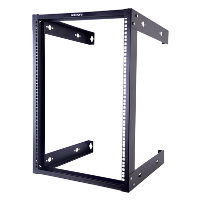 Rack Abierto de Pared / 19in / 16U / 450 mm Profundidad / 1.69 pies x 2.54 pies x 1.64 pies