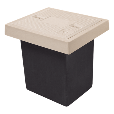 Registro de Telecomunicaciones / 1 Tapa / Resistencia 2.5 Toneladas / Uso Peatonal / Tapa 59.5×59.5 cm / Impermeable