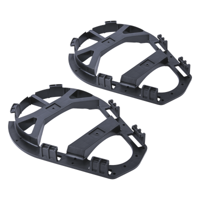 Par de Raquetas para Cable de Fibra Óptica ADSS / Resina Termoplástica UV / Totalmente Dieléctricas / 12 Cinchos / 4 Sujetadores