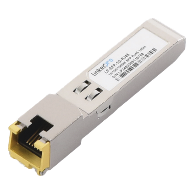 Transceptor SFP a RJ45 / 10/100/1000 Mbps Auto Negociación / 1000BASE-T / Alcance 100 m (328 ft)