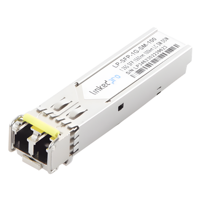 Transceptor SFP / 1.25 Gbps / Monomodo 1550 nm / LC/UPC Dúplex / DDM / Alcance 100 km (62.1 mi)