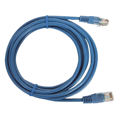Cable de Parcheo UTP Cat5e / 2 m (6.56 ft) / Azul / 1 Gbps / RJ45