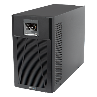 UPS Online Doble Conversión / 2000 VA / 1800 W / Rack-Torre 2U / Onda Senoidal Pura / AVR / Pantalla LCD Configurable