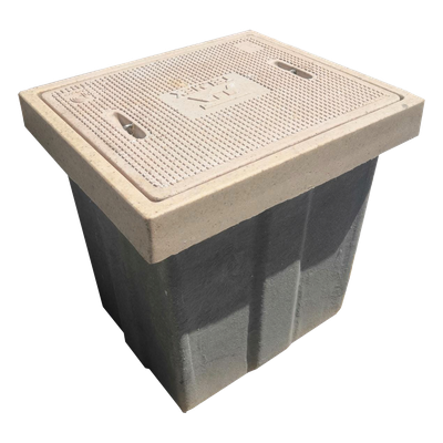Registro de Telecomunicaciones / 1 Tapa / Resistencia 3 Toneladas / Uso Peatonal / Diseño Compacto