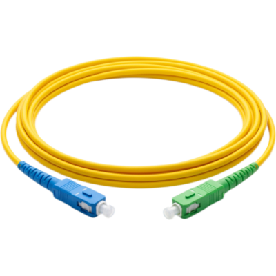 Jumper de Fibra Óptica / Monomodo 3 mm / SC-UPC a SC-APC / Simplex / 1 m (3.3 ft)
