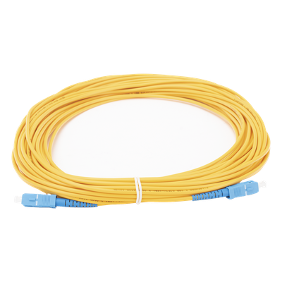 Jumper de Fibra Óptica / Monomodo OS2 G.652D / SC/UPC-SC/UPC / Simplex / 10 m (32.81 ft) / 3 mm