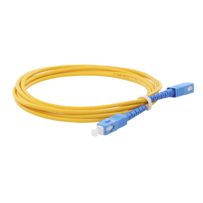 Jumper de Fibra Óptica / Monomodo OS2 G.652D / SC/UPC-SC/UPC / Simplex / 2 Metros (6.56 Pies) / 3mm