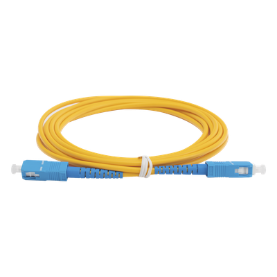 Jumper de Fibra Óptica Monomodo / SC/UPC-SC/UPC / Simplex / 3 Metros (9.84 Pies) / 3mm / OS2 G.652D