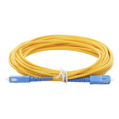 Jumper de Fibra Óptica / Monomodo OS2 G.652D / SC/UPC-SC/UPC / Simplex / 6 m (19.69 pies) / 3 mm