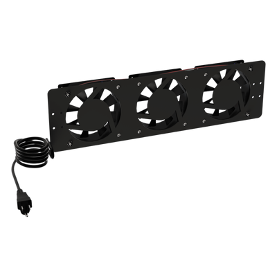 Kit de Ventiladores / 110 Vca / 12 x 12 cm / 114 CFM / 0.78 A / Gabinete de Piso