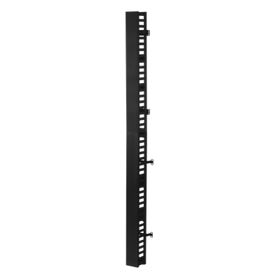 Kit Organizador Vertical de Cable / 45 U Total / 24 U + 21 U / Rack 19″ / 1.48 ft + 1.29 ft