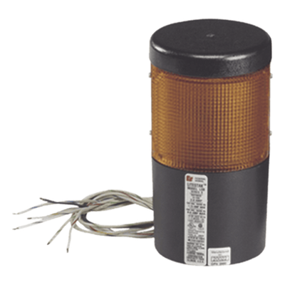Módulo de luz LED / 24 VCD / Ámbar / Policarbonato resistente al impacto / Montaje superficial o tubo NPT 3/4″