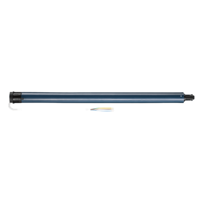 Motor Inalámbrico para Persiana / Tubo 50 mm / Velocidad 33/60 rpm / Alcance 3×4 m (9.8×13.1 ft) / 120 VCA / Tecnología RTS