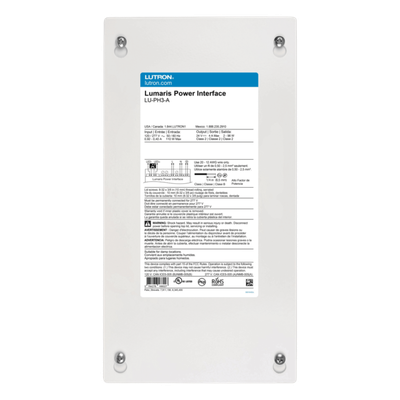 Interfaz de Alimentación LED / 120-277 V a 24 V / Hasta 3 Controladores Inalámbricos / 15 m (49.2 ft) de Tira LED / RadioRA 3