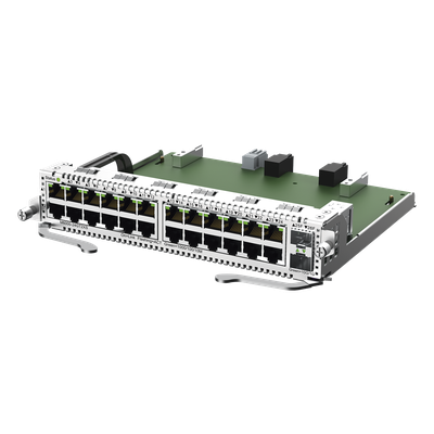 Módulo de Conmutación / 24 Puertos RJ45 Gigabit / 2 Puertos SFP+ 10G / 20.6W / 1.64 x 0.59 ft Chasis