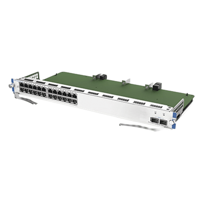 Tarjeta Switch / 24 Puertos RJ45 / 2 Puertos SFP+ LC / 10 Gbps / Diseño Rack