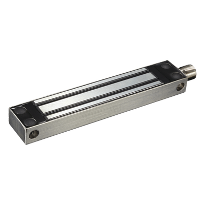 Chapa Magnética Electromagnética / 280 kg (600 lbs) / IP68 / 12/24 VCC / Sensor de Estado / -10 a 55°C