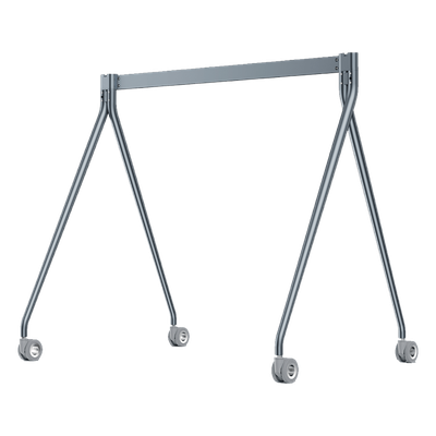 Soporte de Piso con Ruedas / 27.2 kg Capacidad / Estructura Metálica / Compatible MeetingBoard Pro