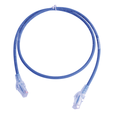 Patch Cord / Cat6 UTP / CM/LS0H / 0.91m (3 Pies) / Azul / Bulk