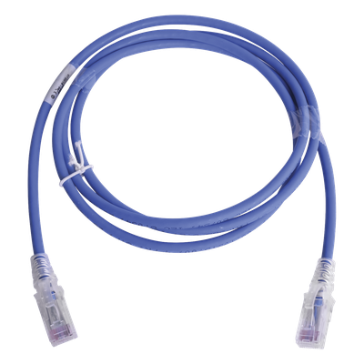 Patch Cord Cat6 UTP / 5ft (1.52m) / CM/LS0H / Azul / Bulk