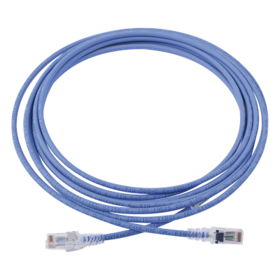 Patch Cord Cat6 UTP / CM/LS0H / 4.57 m (15 ft) / 5.3 mm / Azul