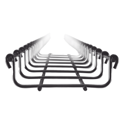 Charola Tipo Malla / 100 mm x 33 mm / Electro Zinc 15-20 μm / 3 m (9.84 ft) / 53 Cables Cat6