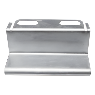 Placa de Salida a Tubo / Peralte 33 mm / Tuberías 1/2′ a 2′ / Acabado Galvanizado Electro-Zinc / Diseño U