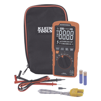 Multímetro Digital / TRMS / 600V CA/CC / 10A CA/CC / Temperatura y Capacitancia / Retroiluminación Automática / Resistente a Caídas 2 m (6.6 ft)