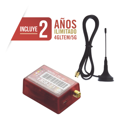 Comunicador de Alarma Universal / LTE 5G / Dual SIM / Multicarrier / 100 Usuarios Simultáneos / Programación Remota
